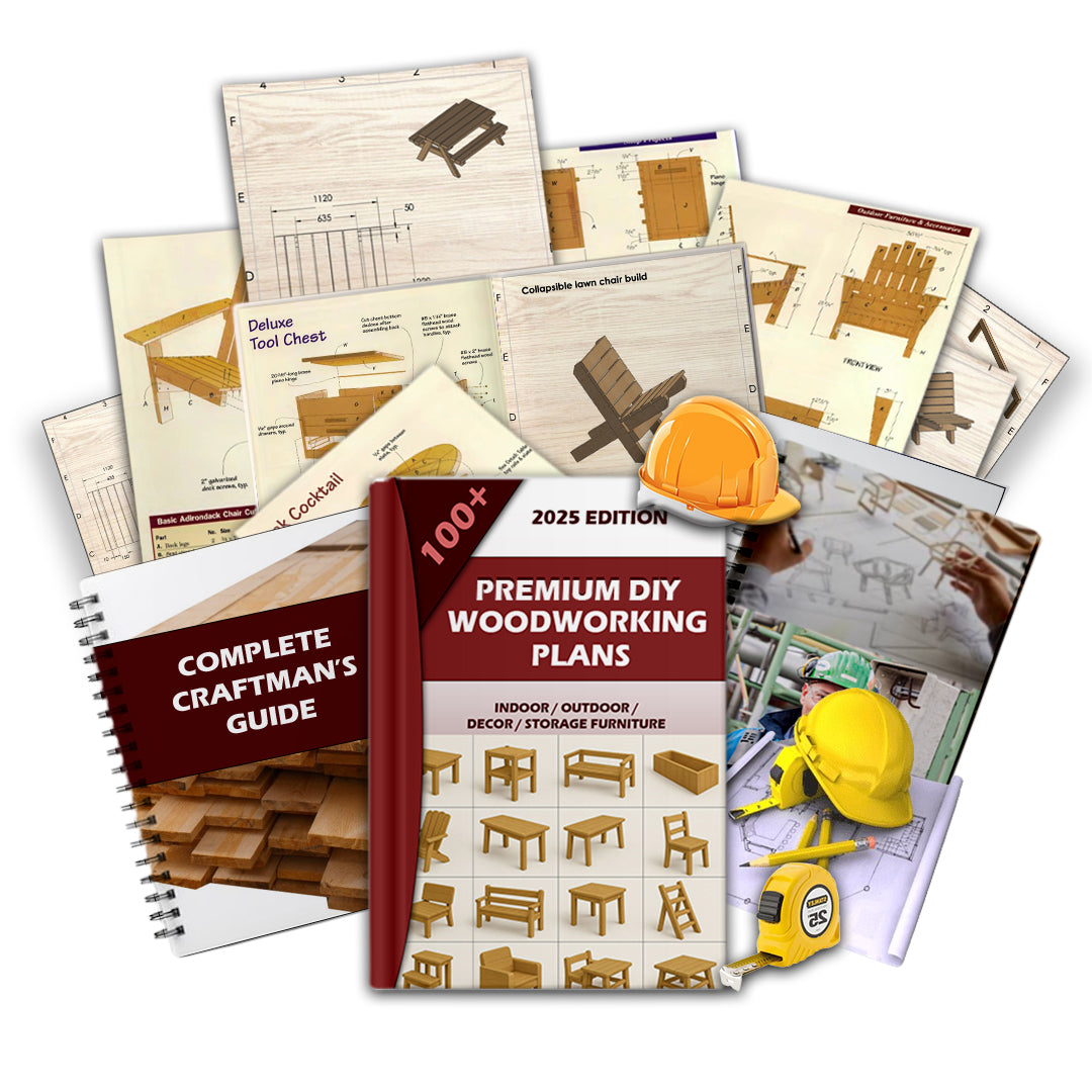 100+ Premium Woodworking Projects – DIY Builder’s Pack